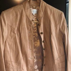 Alice Blue Leather Jacket